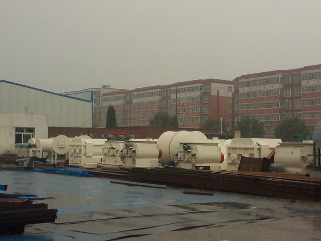 突來暴雨，干粉攪拌機(jī)備受洗禮