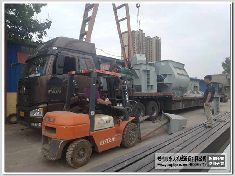 年產(chǎn)30萬(wàn)噸干粉砂漿攪拌站發(fā)往承德